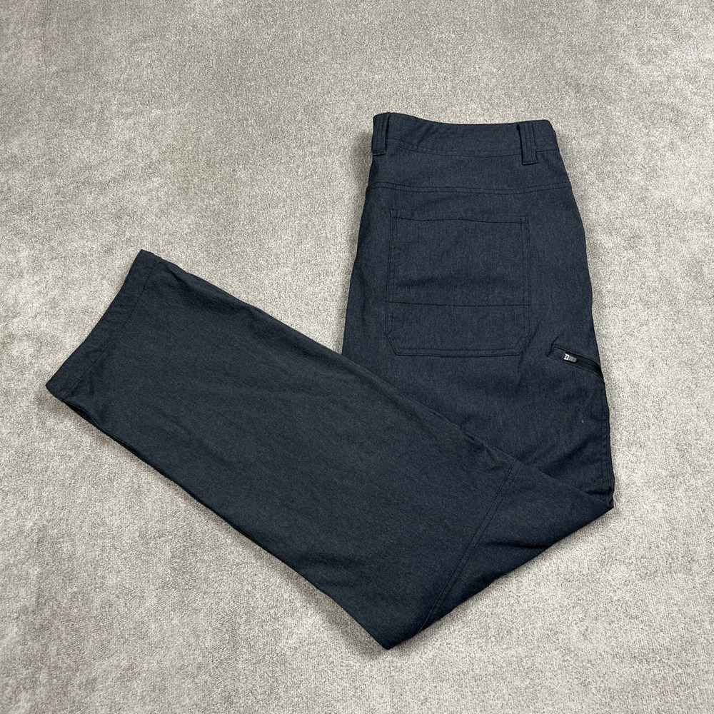 Royal Robbins Pants Men 38x32 Charcoal Stretch Nylon Chino Outdoor Hiking Travel